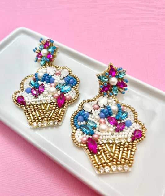 Celebrate Cupcake Earrings