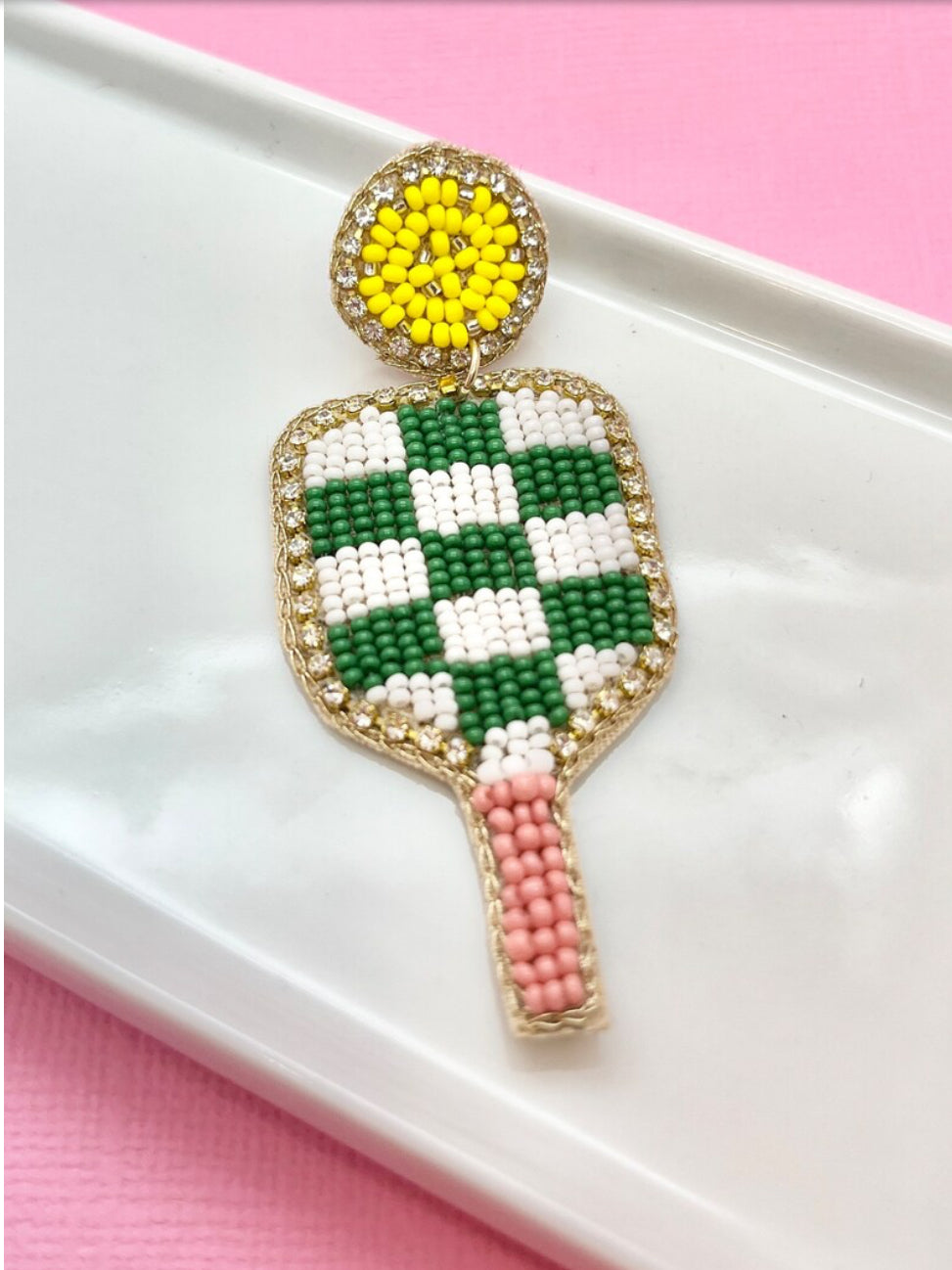 Pickleball Paddle Earrings
