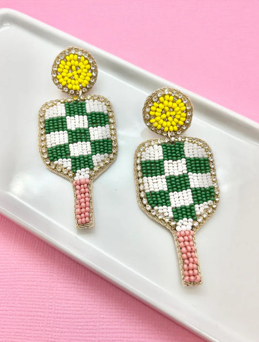 Pickleball Paddle Earrings