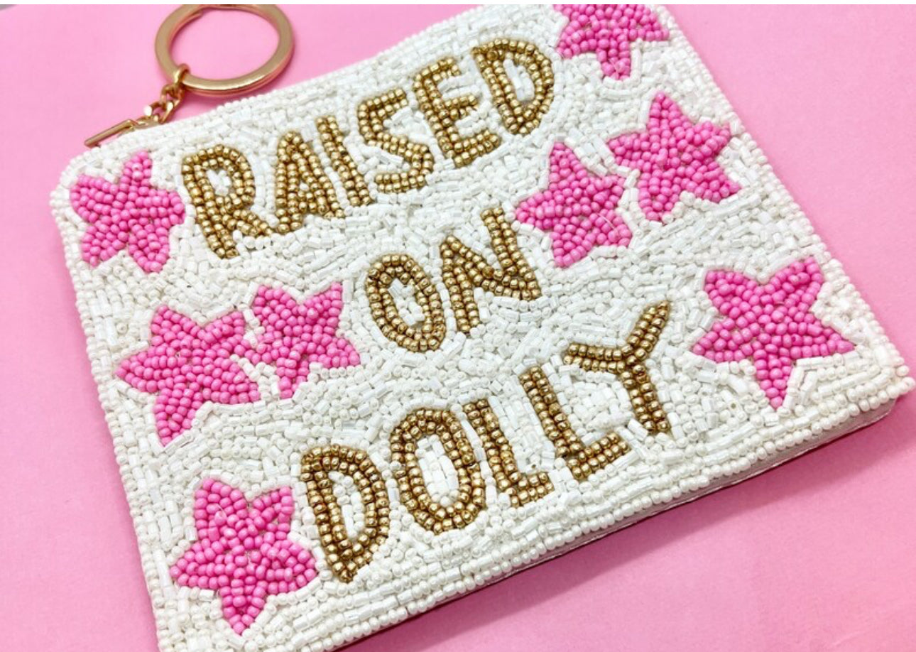 Raised on Dolly Coin Purse